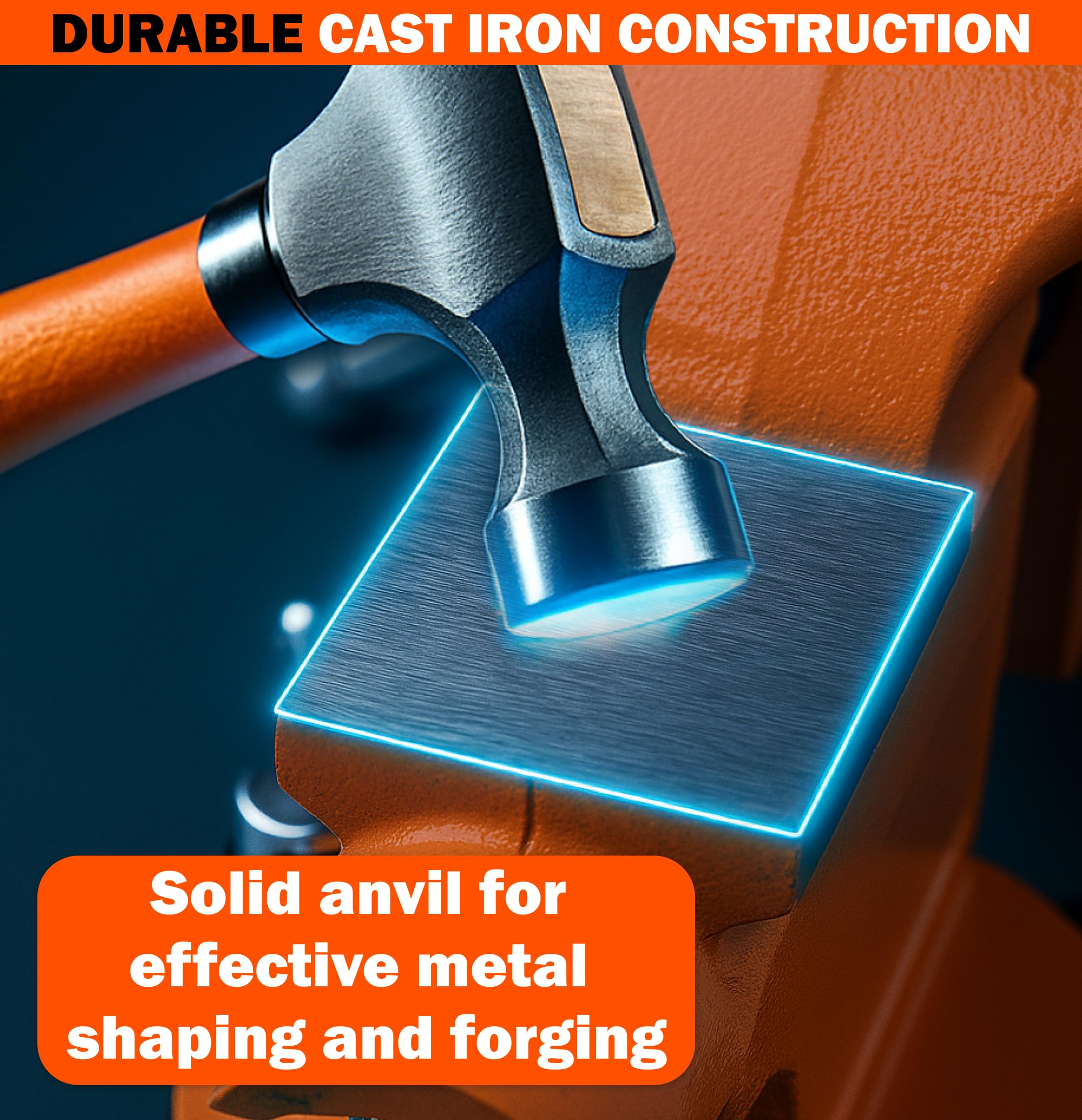 AV Steel cast iron construction ensures long-lasting workshop reliability.