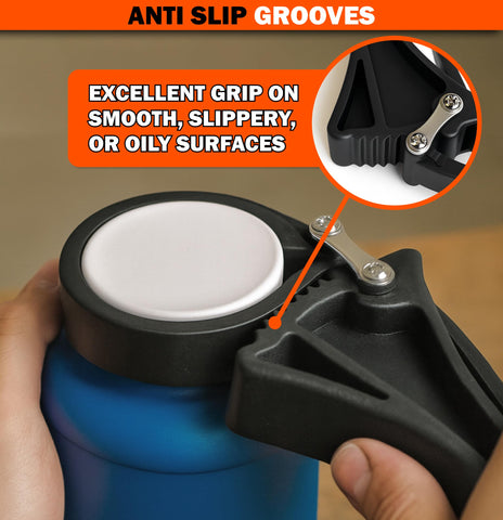 AV Steel long-handle wrench provides extra leverage for stuck caps.