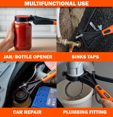 AV Steel strap wrench includes lifetime warranty and responsive support.