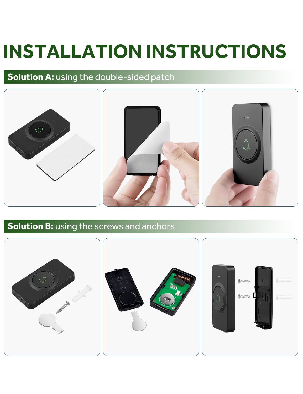 AVANTEK CB-12 installation kit with mounting hardware for easy setup.