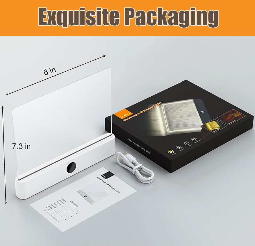 Aveki bedside light creates cozy study ambiance for bedtime reading.