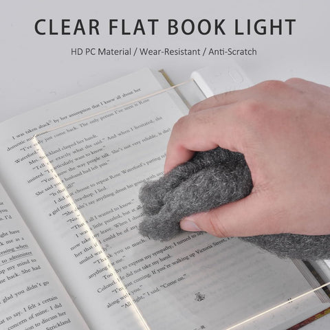 AVEKI portable bookmark-style lamp easy to carry on campus.