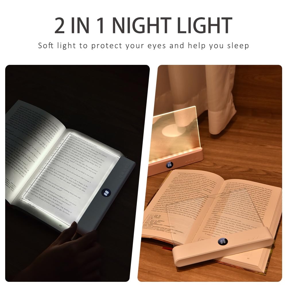 AVEKI lightweight design fits in bags for travel reading.