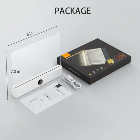 AVEKI 1200 mAh battery with USB charging for cordless reading.