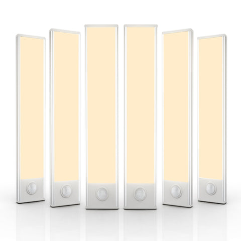 AVEVA under-cabinet motion sensor lights for kitchen convenience and hands-free illumination