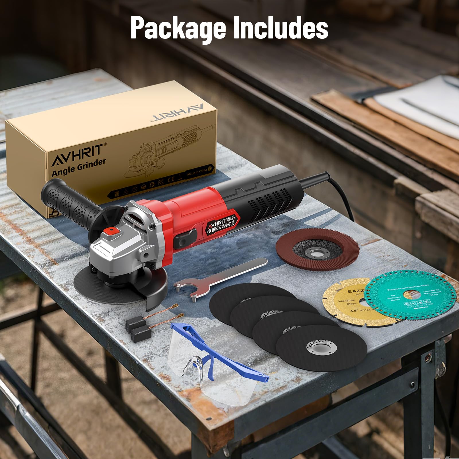 Avhrit angle grinder safety gear helps you start projects confidently.
