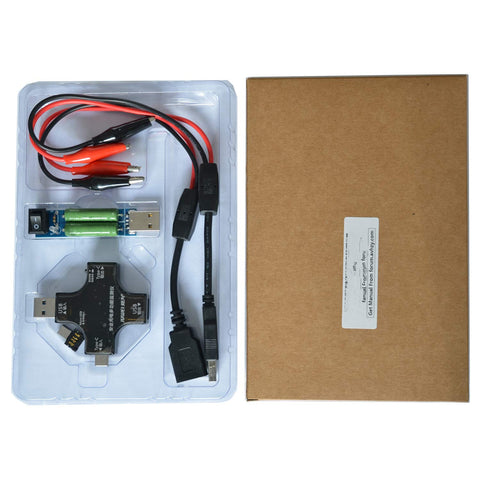 AVHzY USB C tester features over-voltage and auto-off protections for safe testing