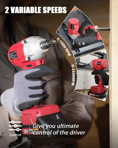 AVID POWER 20V brushless motor housing emphasizes efficiency and durability