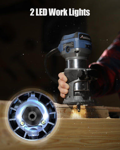 AVID POWER router roller guide supports consistent groove placement