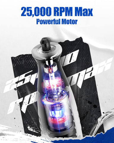 AVID POWER 8V battery charging indicator shows quick status