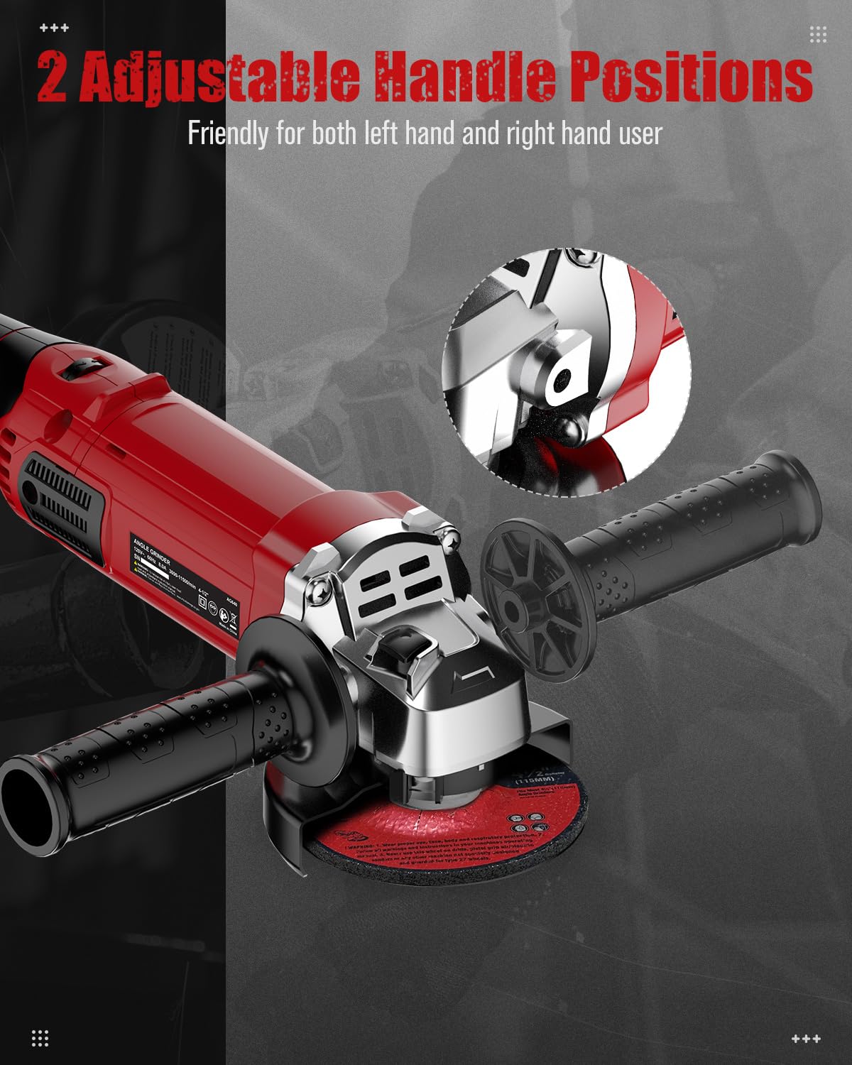AVID POWER includes cutting wheels for fast material sectioning