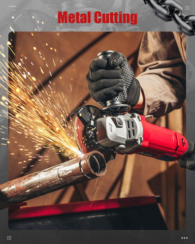 AVID POWER in-use image showing efficient cutting with controlled sparks
