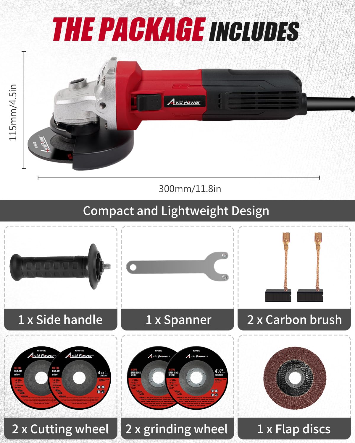 AVID POWER complete kit ready for use in workshops and on the job.