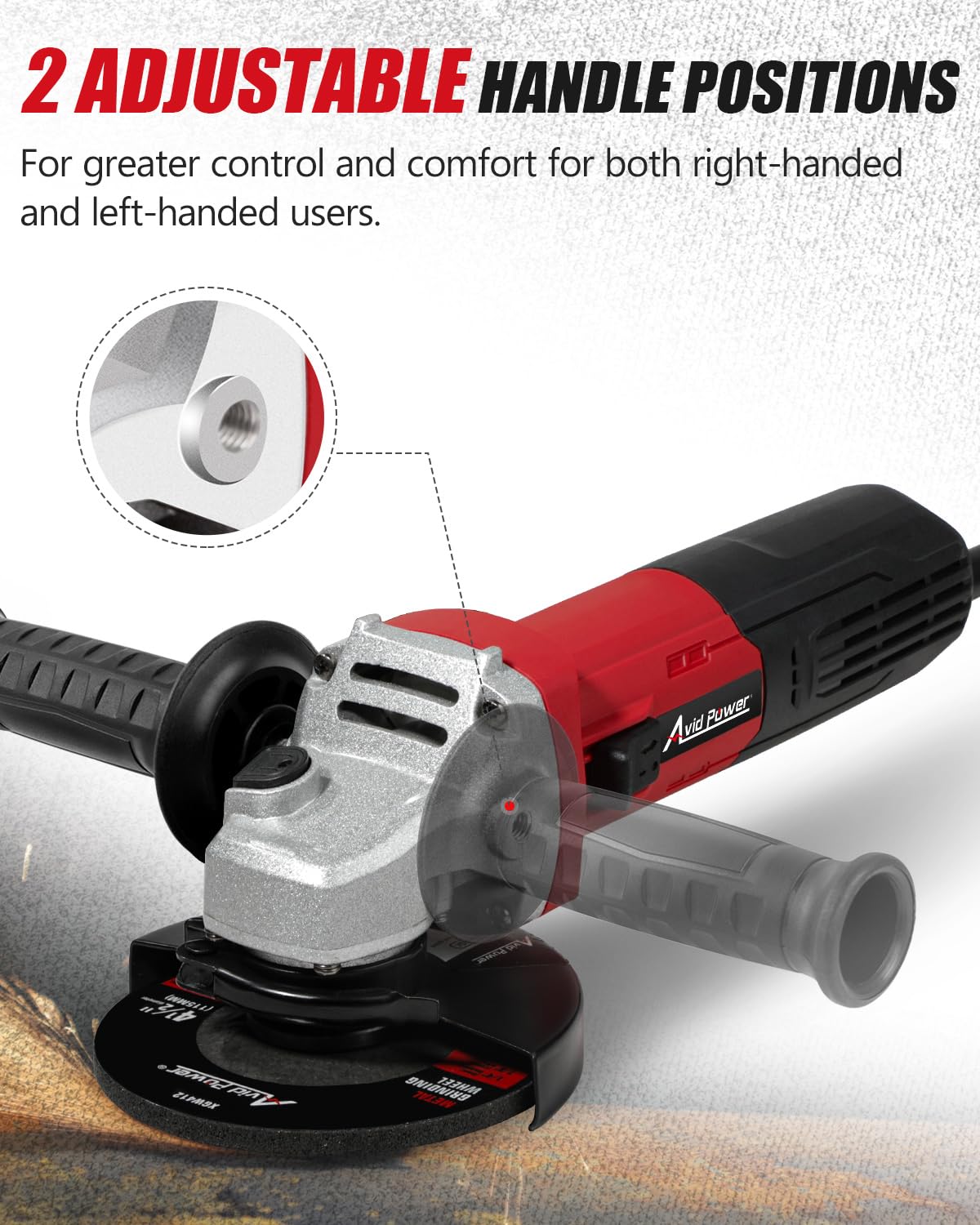 AVID POWER cutting wheels included for immediate project setup.