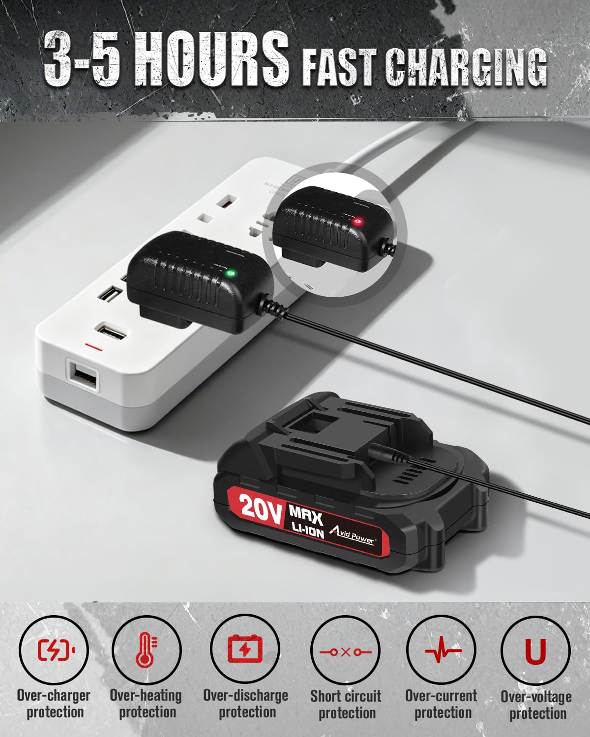 AVID POWER compact drill-in-use demonstrates one-tool versatility