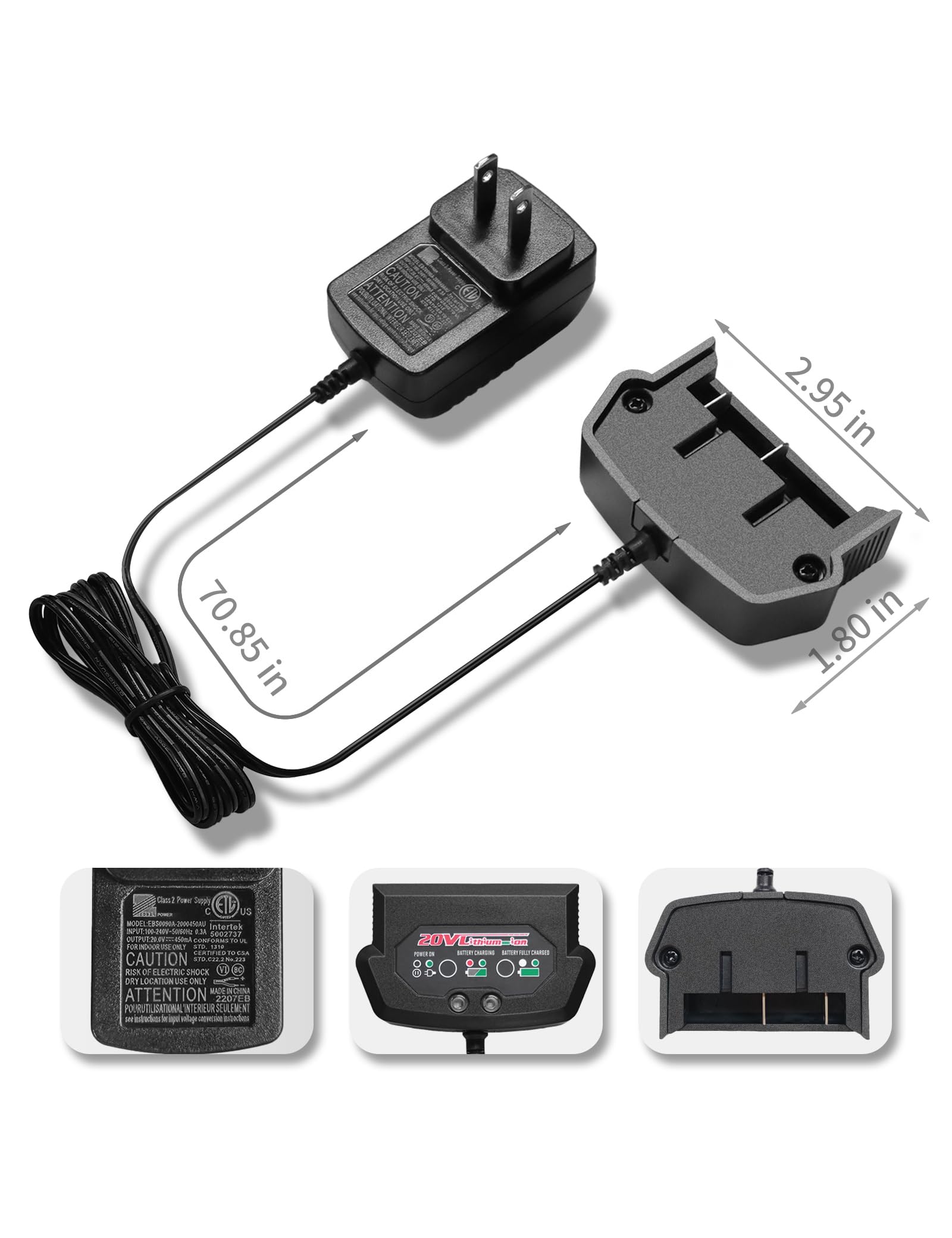 AVID POWER diagnostic LED guide explains red during charging and green when full