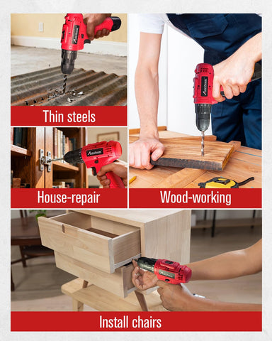 AVID POWER drill bits and driver bits set for versatile projects.
