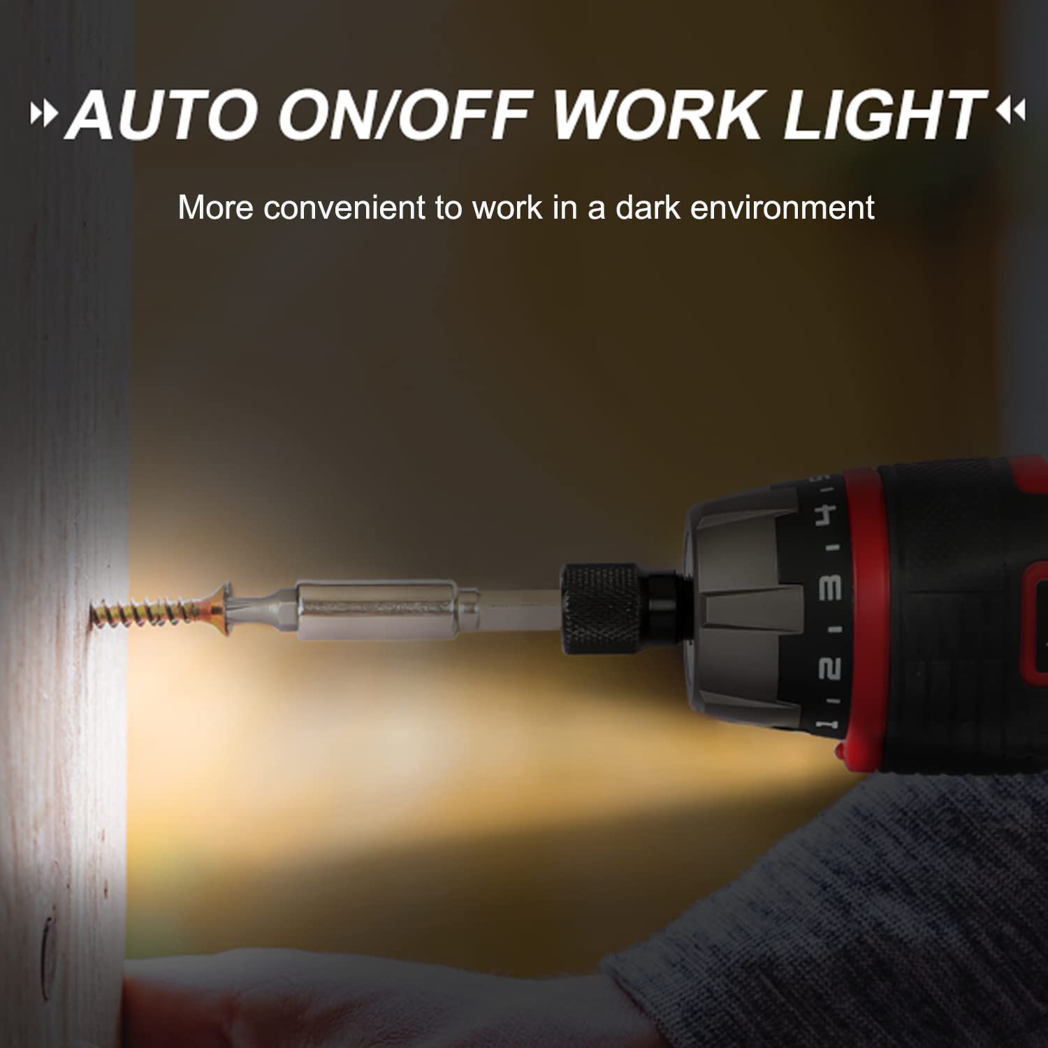 AVID POWER socket and bit holders simplify tool access.