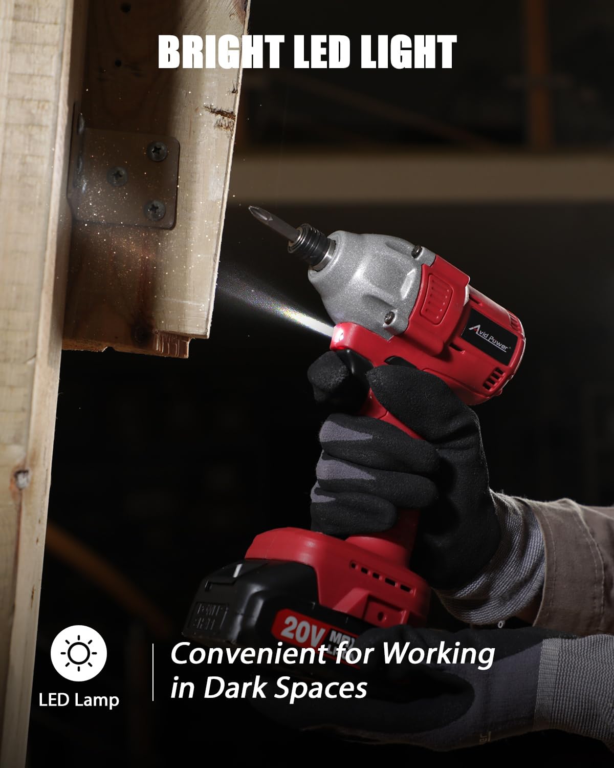 AVID POWER brake stop function aids safe loosening and prevents over-tightening