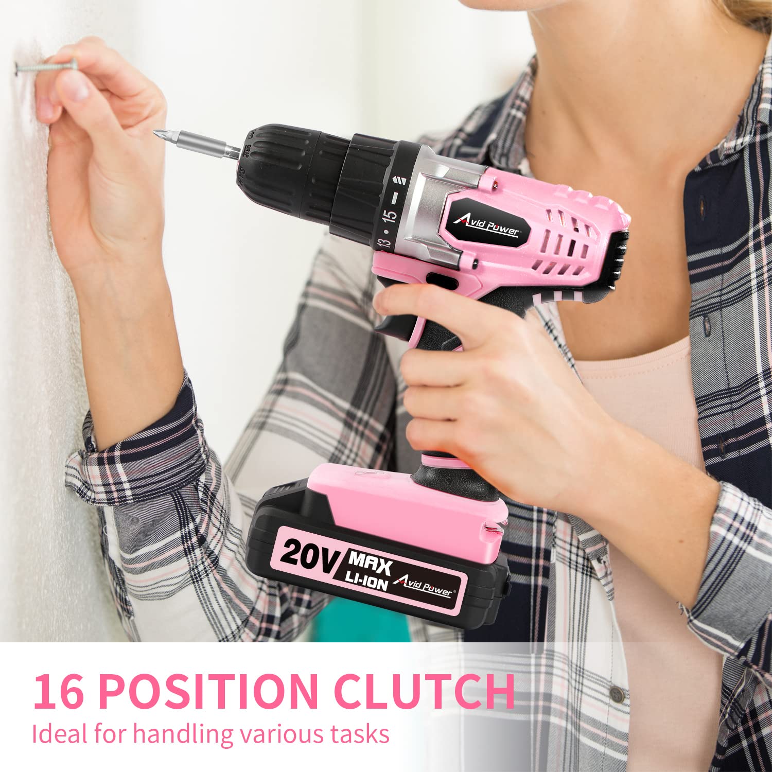 AVID POWER magnetic flexible shaft and extension bar for tight spaces.