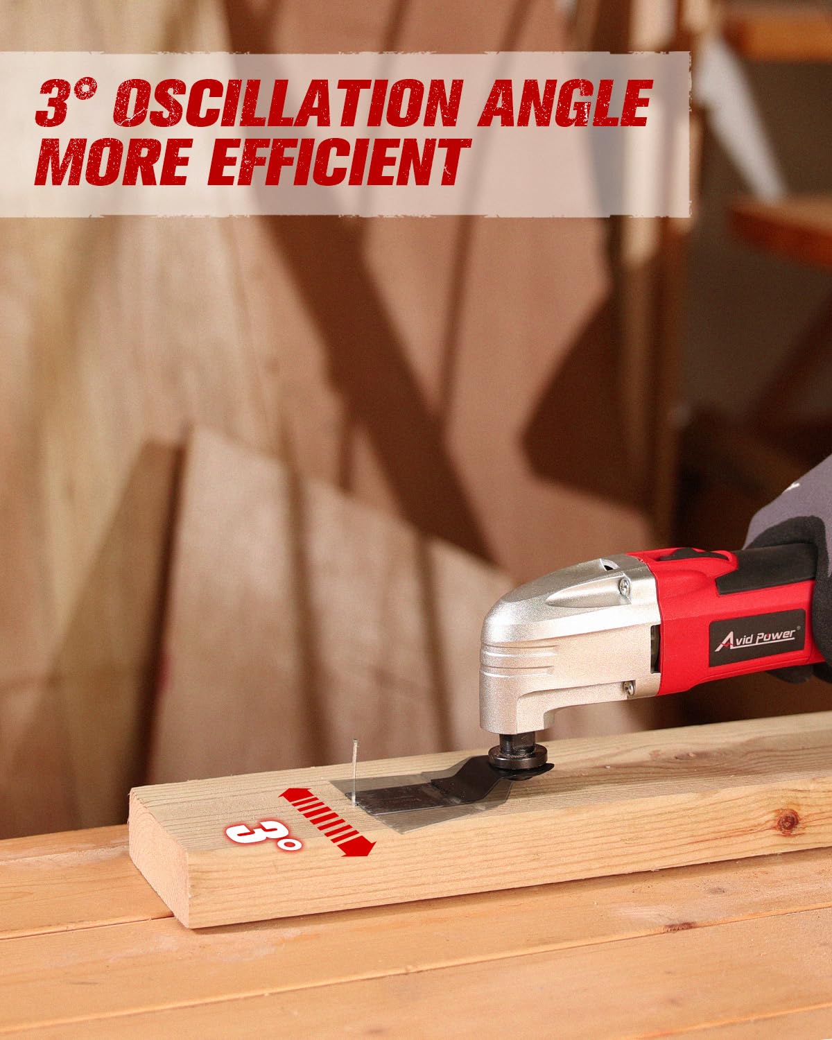 AVID POWER universal blade-change system demonstrated safely