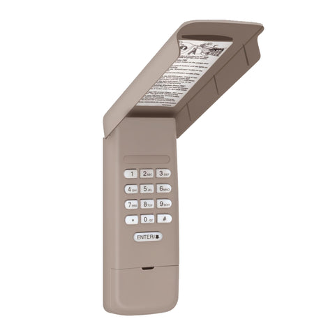 Avisontek 877MAX keypad front view with weather-resistant housing for outdoor use