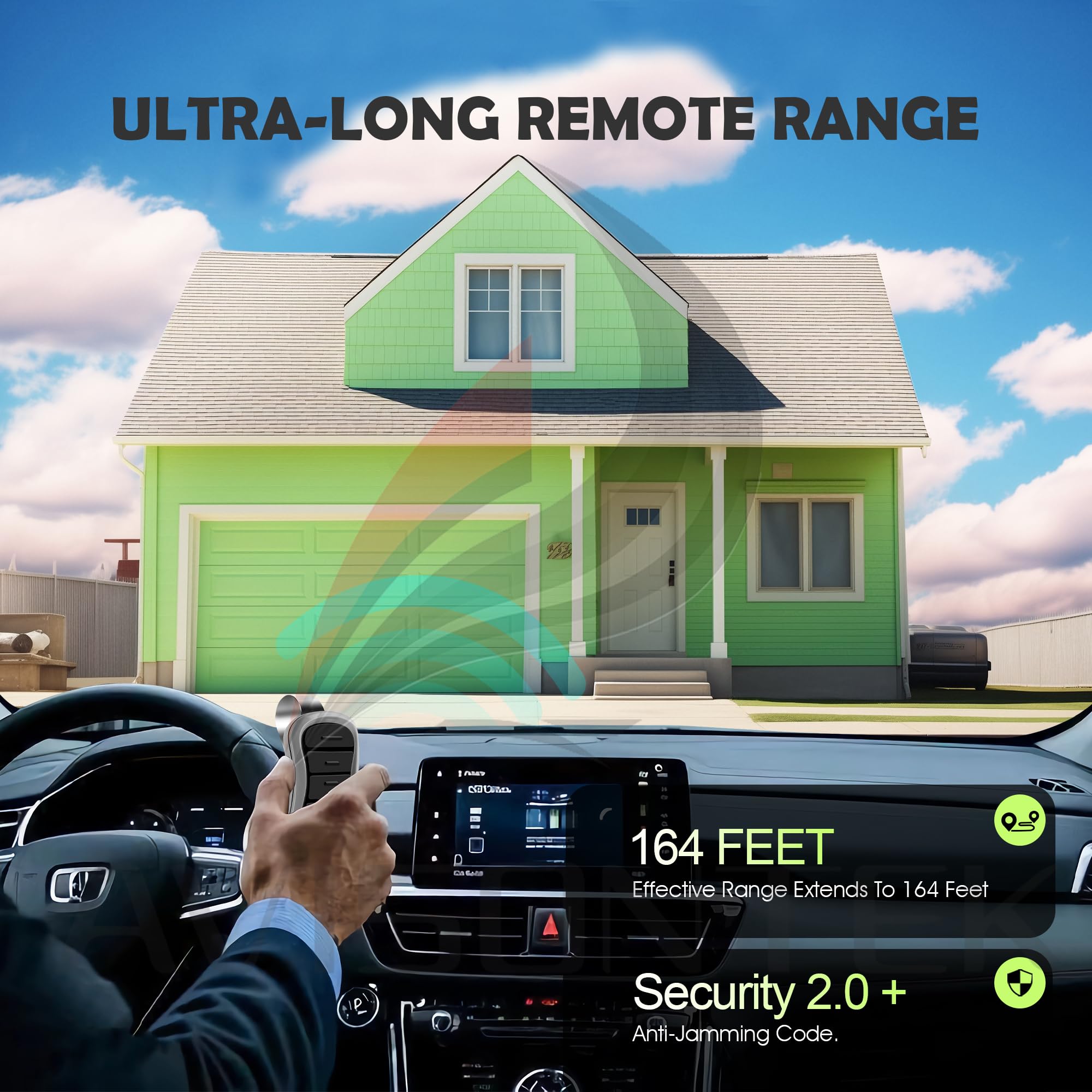 Avisontek Genie remote smart chip demonstrating efficient performance.