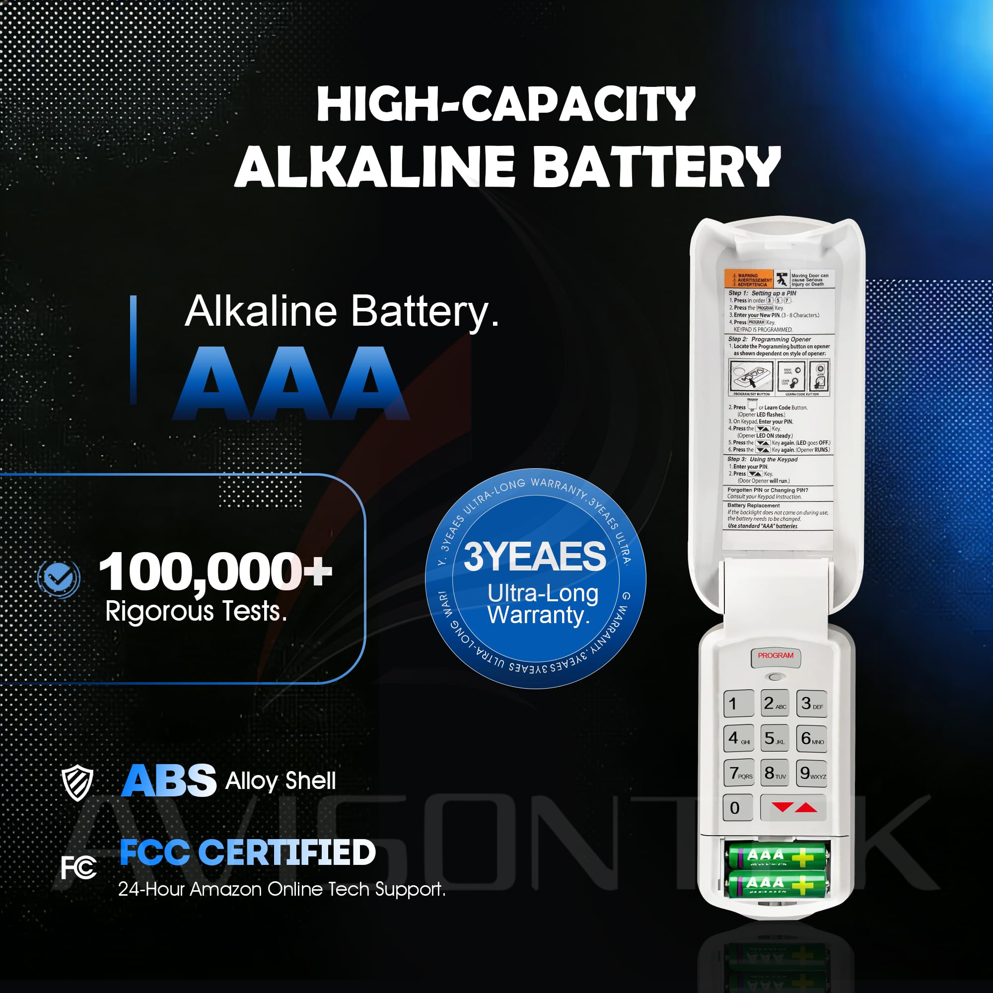 Avisontek GK-BX installation guide simplifies setup without wiring.