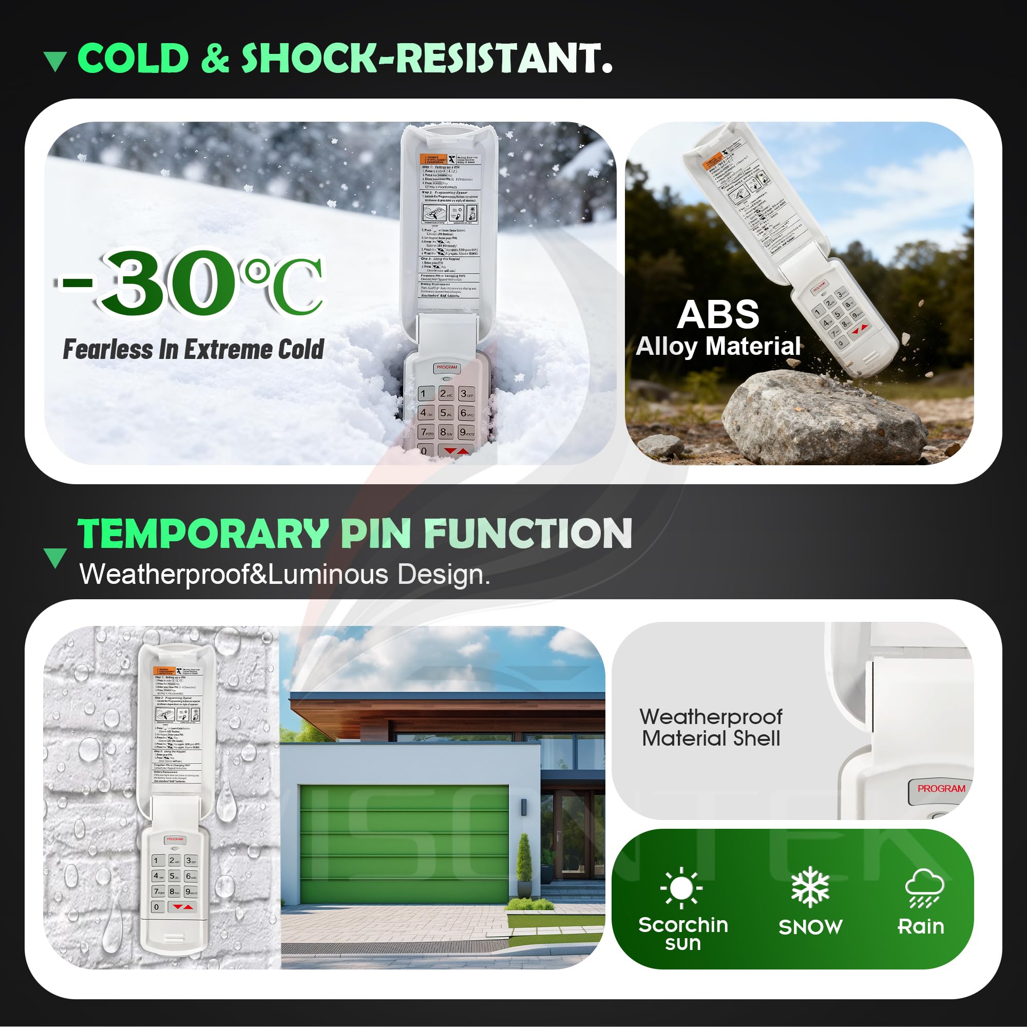 Avisontek GK-R compatibility highlights broad Genie model support.