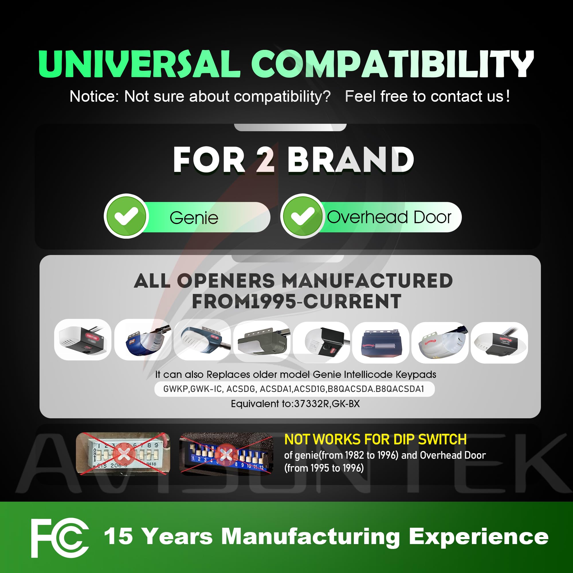 Avisontek GK-R night light guides you in dim garages for safe entry.