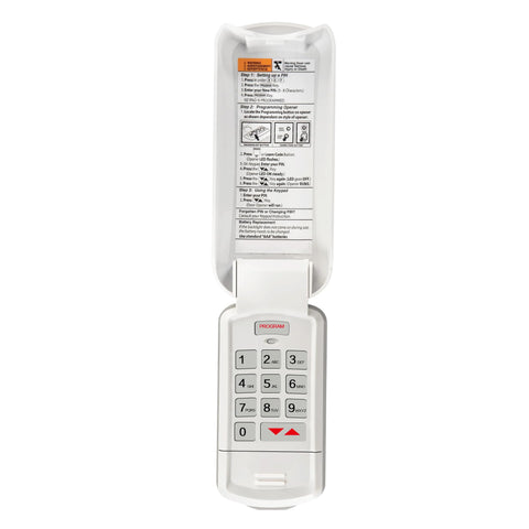 Avisontek GK-R keypad wireless entry enabling quick PIN access for hands-free garage use.