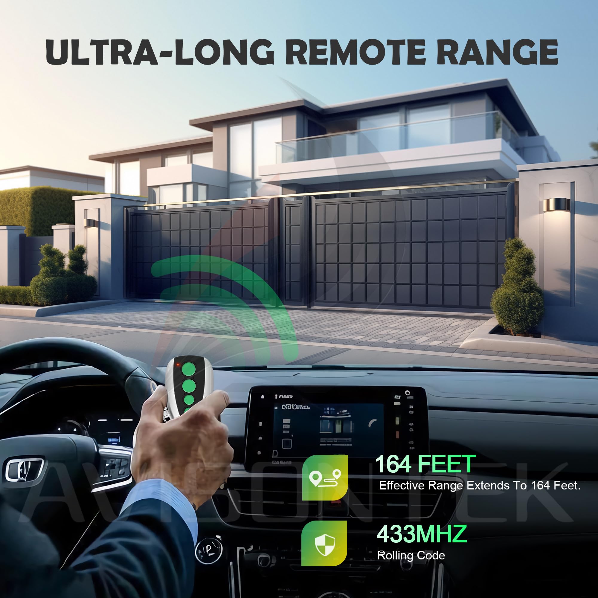 Avisontek high-capacity battery for long life