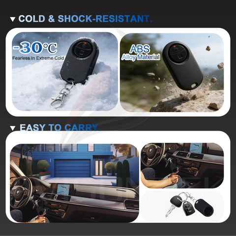Avisontek LiftMaster 374UT remote is universally compatible with many openers.