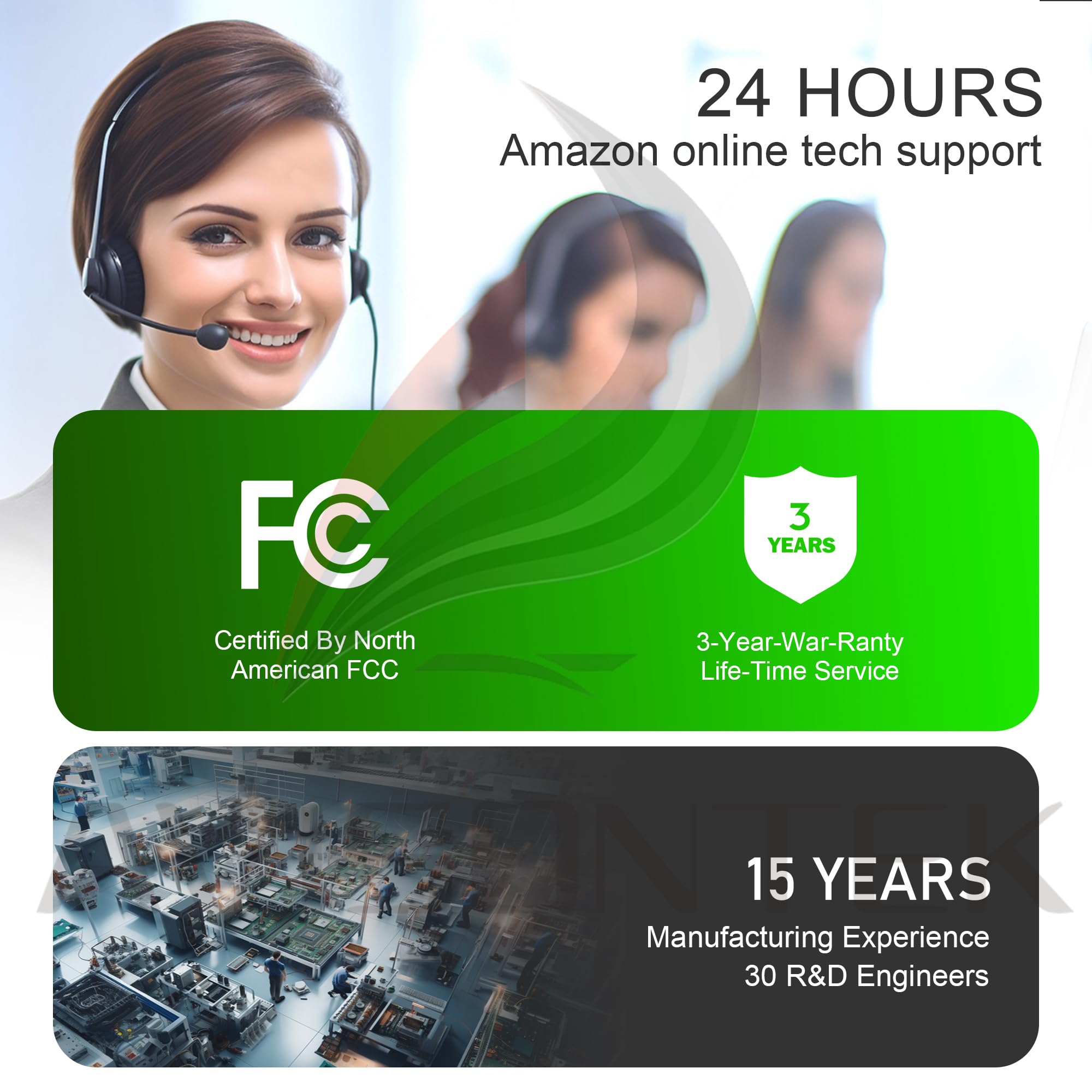 Avisontek O3T-BX remote warranty and support.