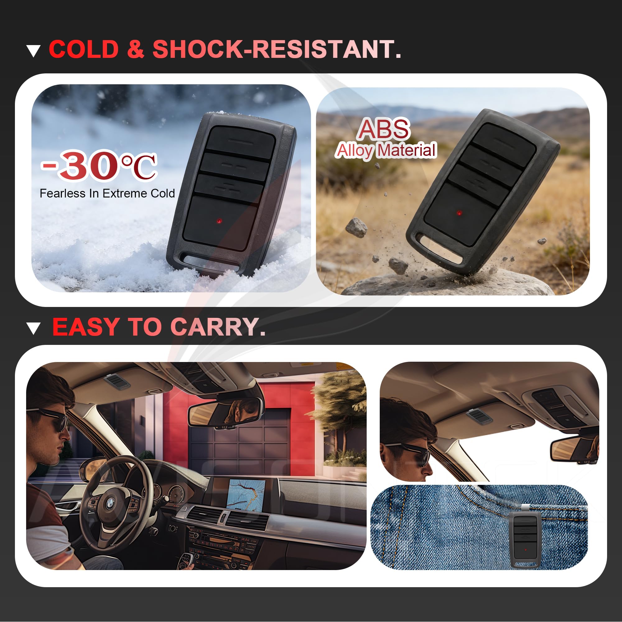 Avisontek O3T-BX security features with rolling code and FCC certification