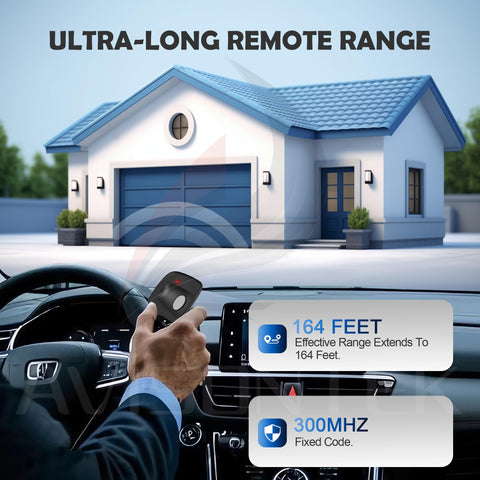 Avisontek remote battery life emphasizes long-lasting power for continuous operation