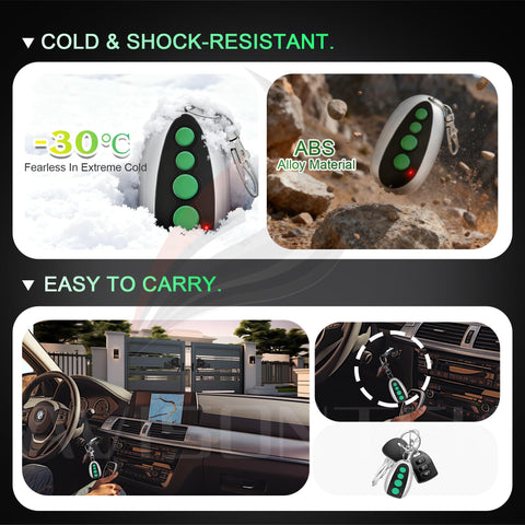 Avisontek rolling code technology with 164 ft range