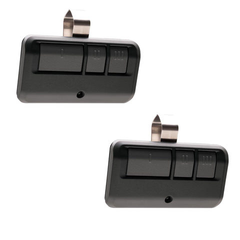 Avisontek 893MAX universal remote front view ready for quick garage door control