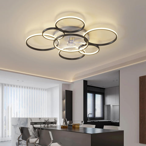 AVLRM flush-mount design fits compact bedrooms with low-profile cooling