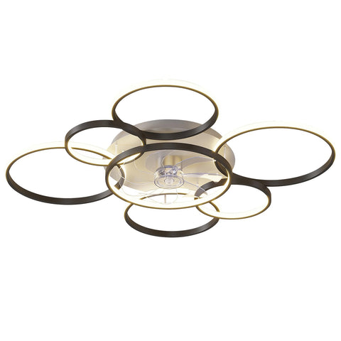AVLRM versatile lighting and airflow for living, dining, and bedrooms