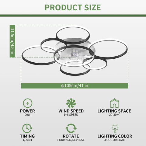 AVLRM remote control and app for easy light and speed adjustments