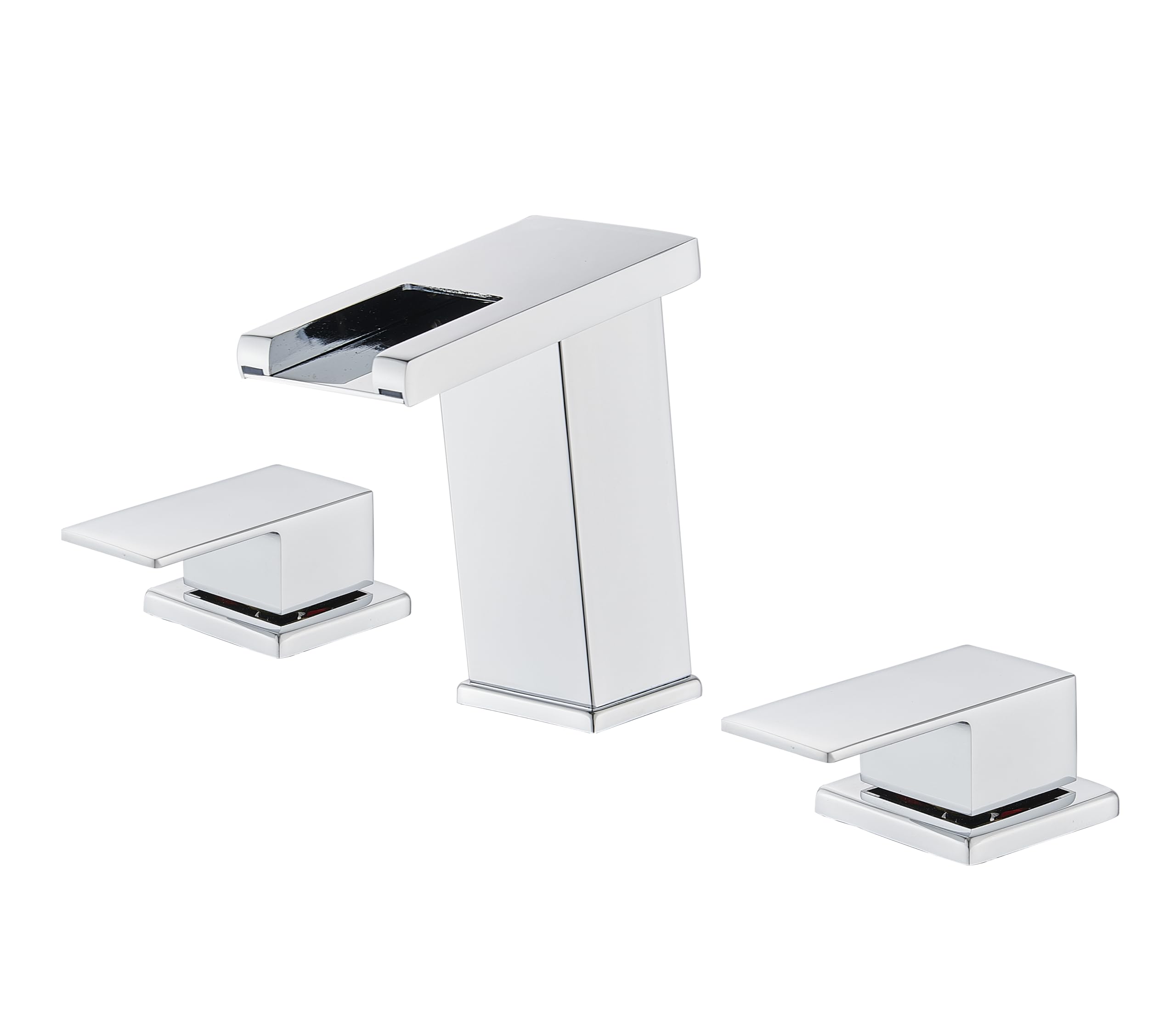AVSIILE brushed nickel finish faucet blends with modern decor.