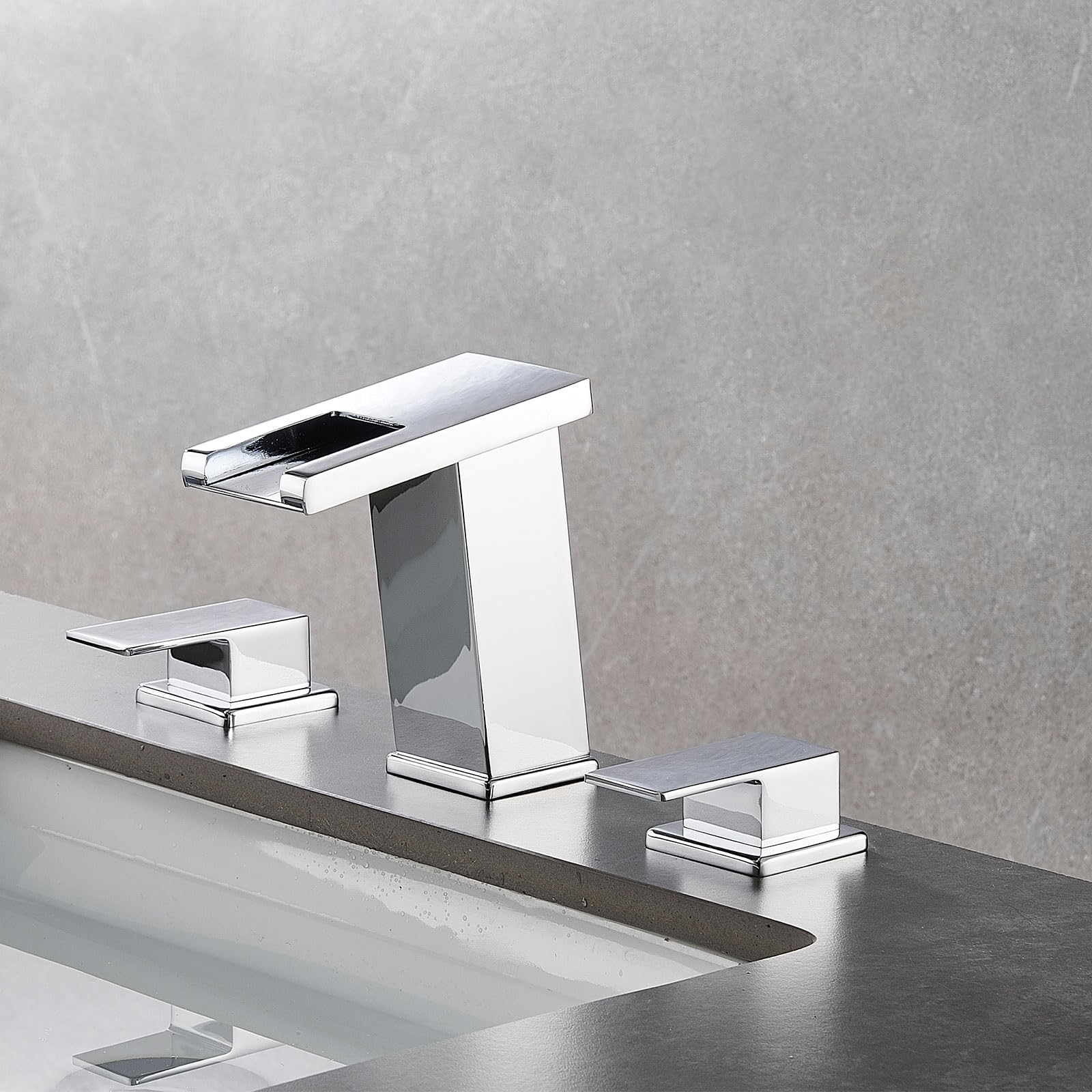 AVSIILE easy-install faucet fits standard 3-hole setups quickly.