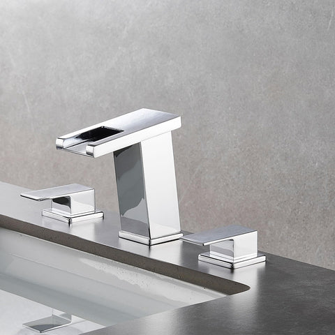 AVSIILE easy-install faucet fits standard 3-hole setups quickly.