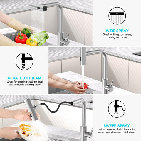 AVSIILE soap dispenser integrated for convenient handwashing.