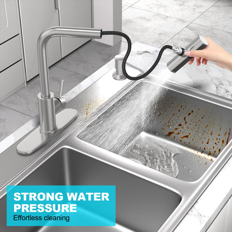 AVSIILE waterfall flow option for gentle filling.