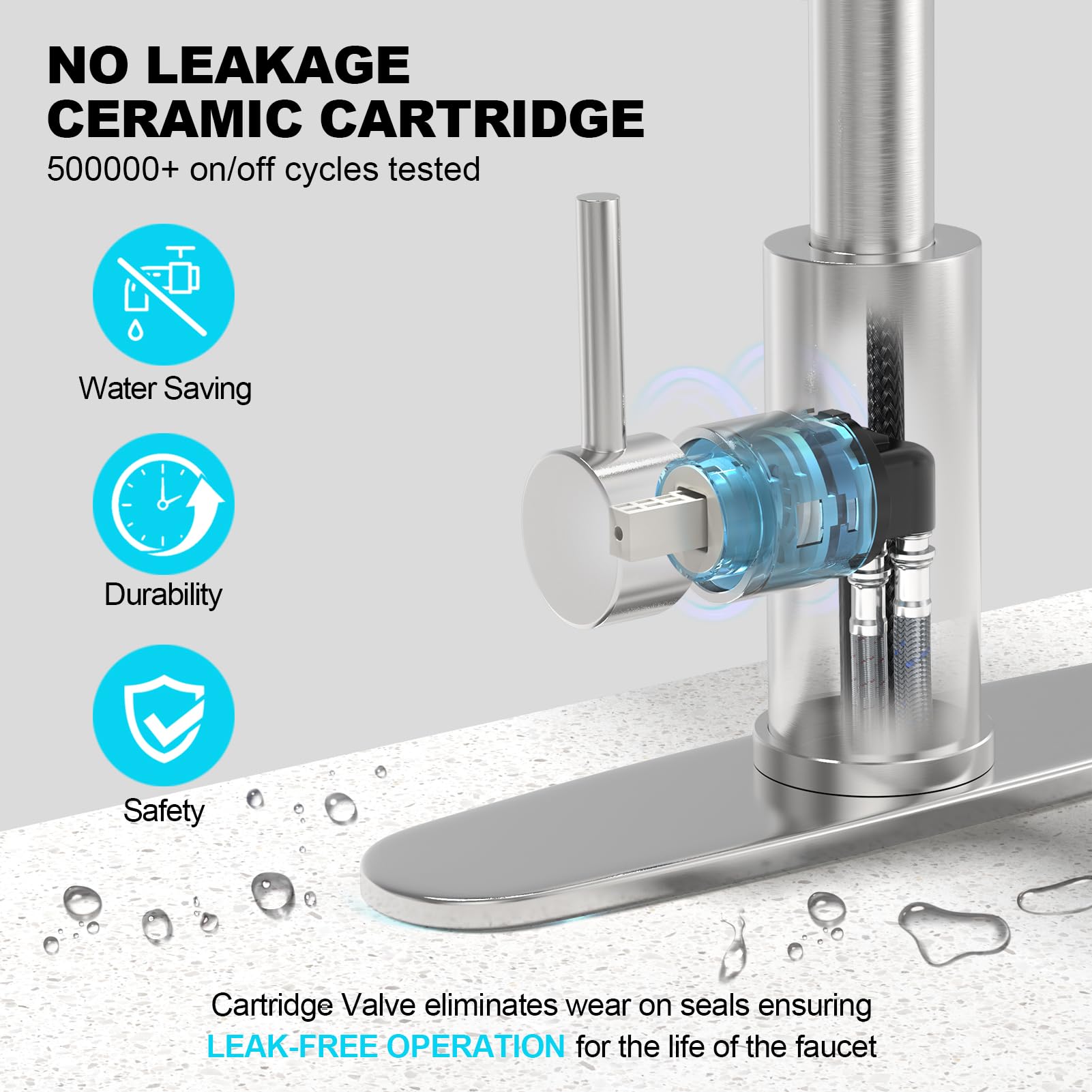 AVSIILE fingerprint-resistant finish stays pristine with minimal effort.