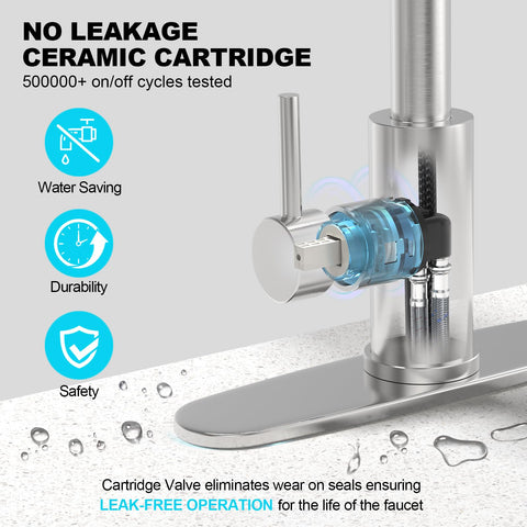 AVSIILE fingerprint-resistant finish stays pristine with minimal effort.