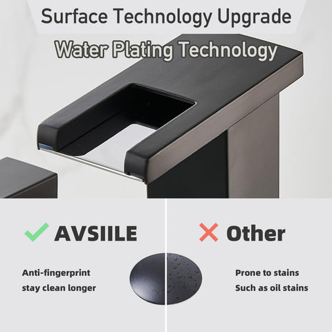 AVSIILE 3-hole 2-handle design for flexible installation