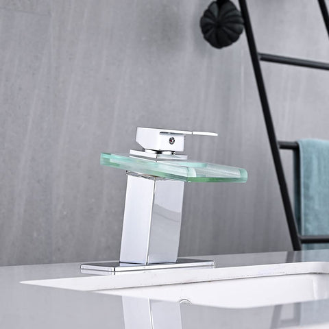 AVSIILE chrome finish faucet complements modern vanities
